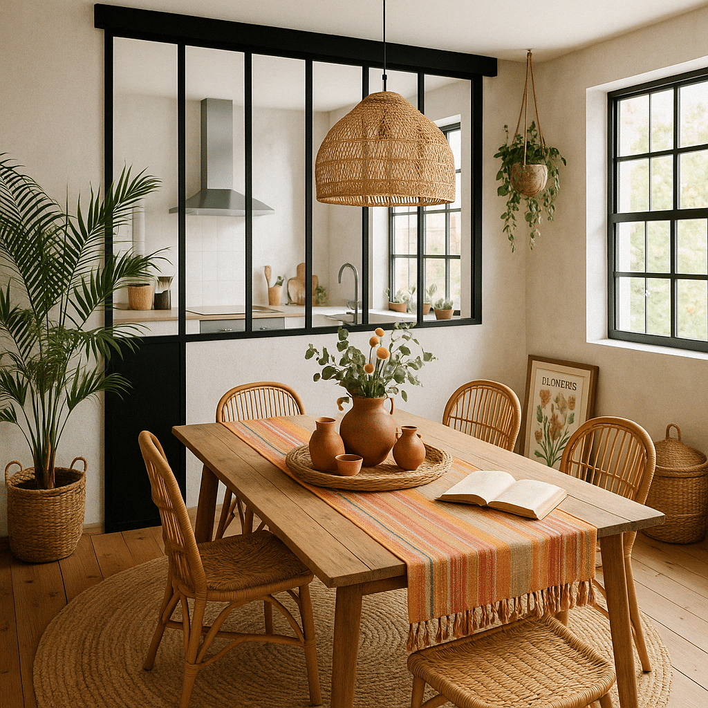 Quelle configuration pour une verrière dans un intérieur classique ?