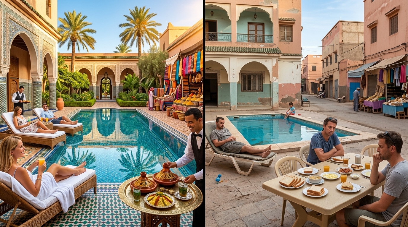 découvrez notre séjour tout compris à marrakech avec selectour : profitez d'une expérience complète, de services de qualité et de souvenirs inoubliables, grâce à une organisation sans faille et des prestations à la hauteur de vos attentes.