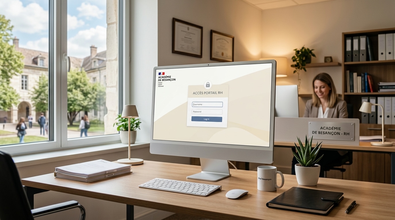 accédez facilement aux services rh de l'académie de besançon avec iprof : connexion sécurisée et gestion simplifiée de votre espace personnel.