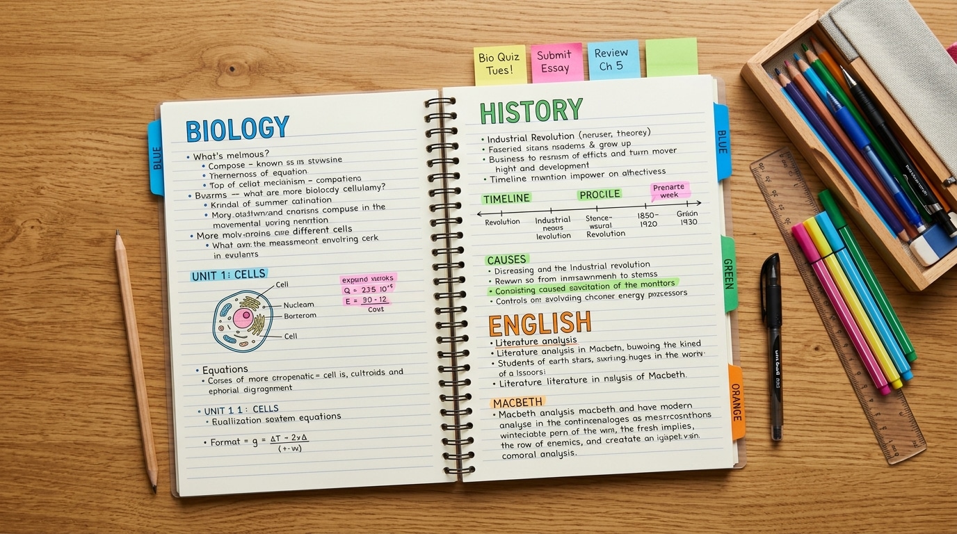 découvrez comment organiser efficacement votre cahier de préparation pour optimiser votre planning et ne rien oublier lors de vos révisions.