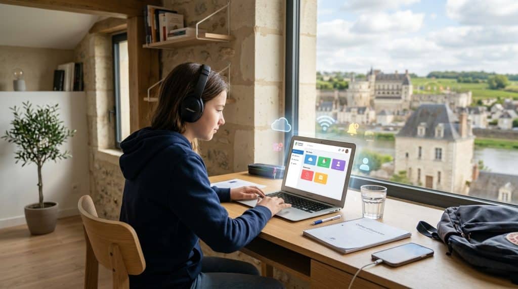 ENT Touraine eSchool : connexion et accès aux services numériques
