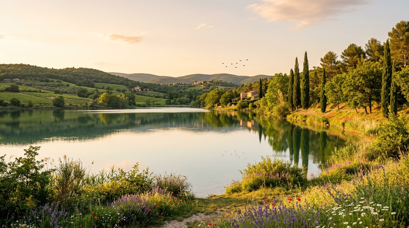 découvrez le lac de caniel, une merveille naturelle en provence, idéale pour les balades, la détente et les activités en plein air au cœur d'un paysage préservé.