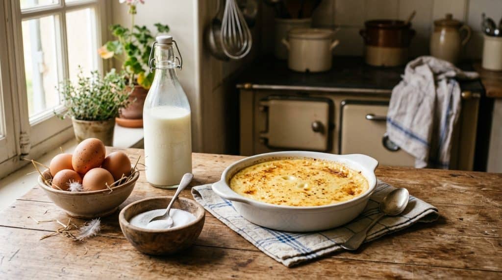 Les œufs au lait de grand-mère : une recette, trois ingrédients