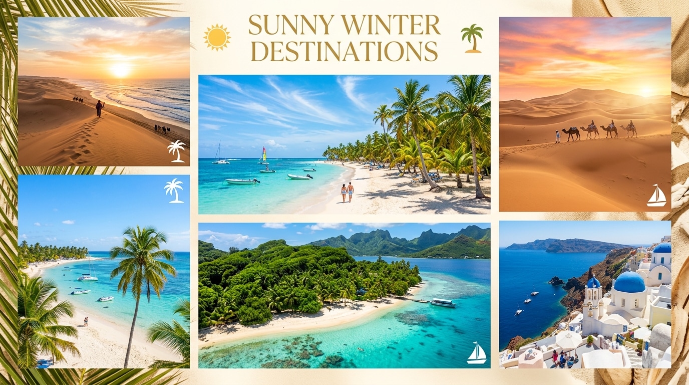 découvrez les meilleures destinations pour profiter du soleil et de la chaleur en décembre, parfaites pour des vacances hivernales inoubliables.