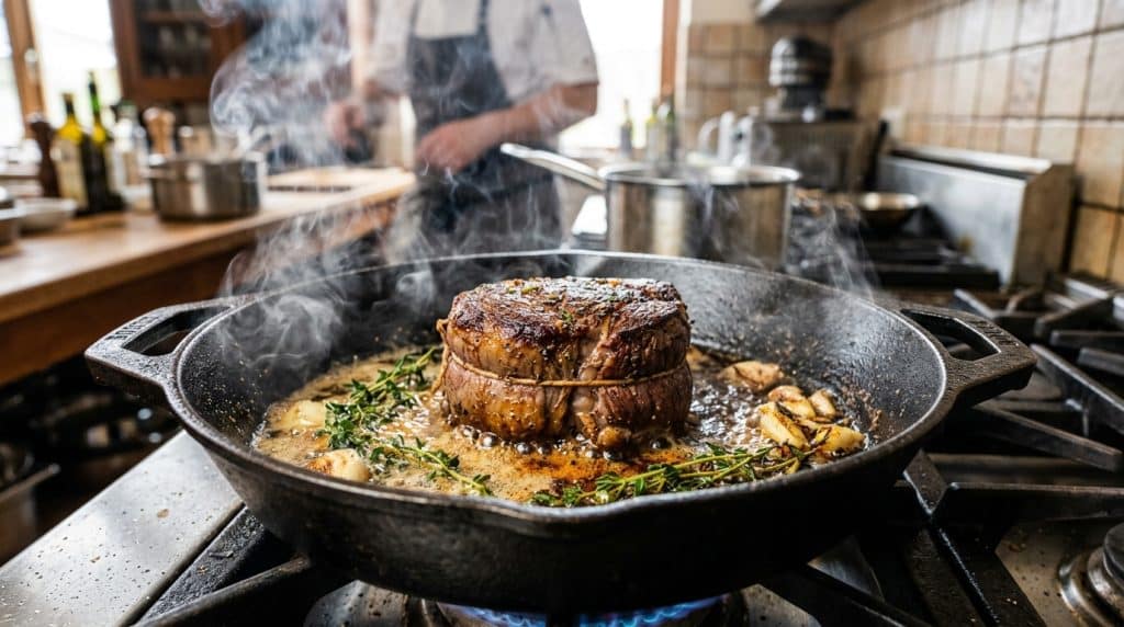Tournedos : les temps de cuisson selon l&rsquo;épaisseur et la poêle