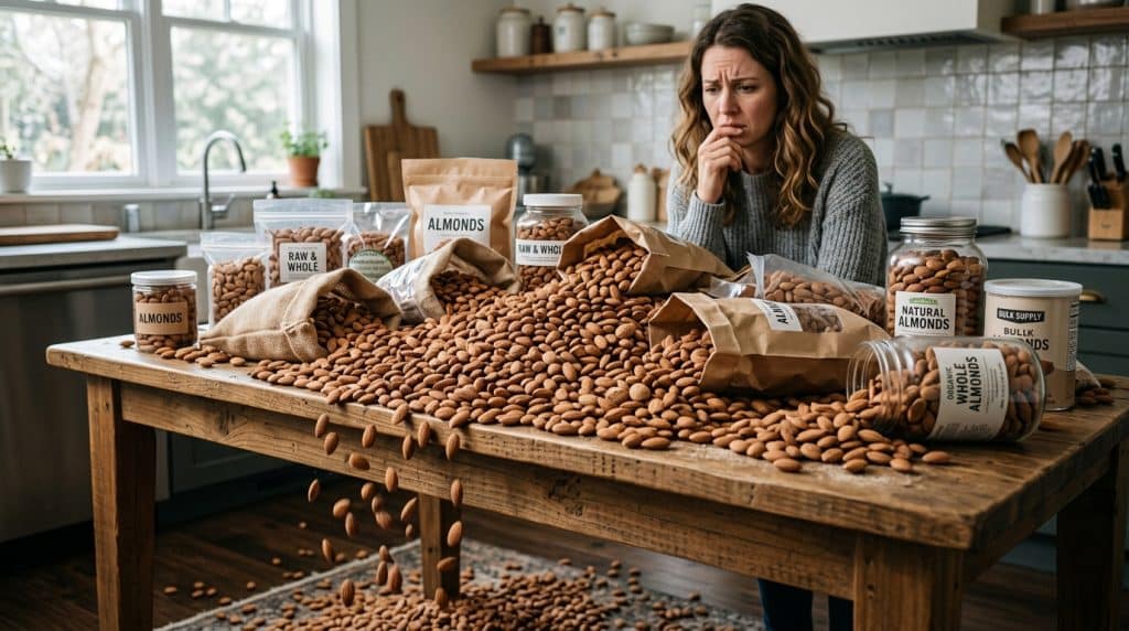 Trop d&rsquo;amandes : à partir de combien ça devient vraiment un problème ?