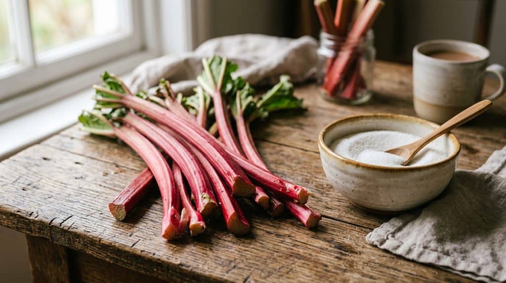 Confiture de rhubarbe maison sans rater la prise