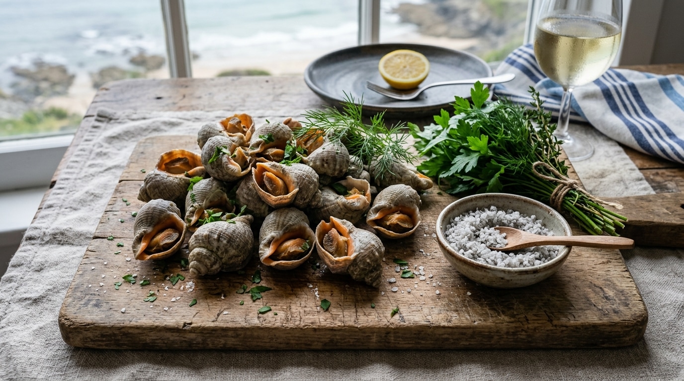 découvrez comment cuire parfaitement les bulots avec de l'eau de mer, maîtrisez le temps de cuisson idéal et apprenez à reconnaître le signe qu'ils sont prêts à déguster.