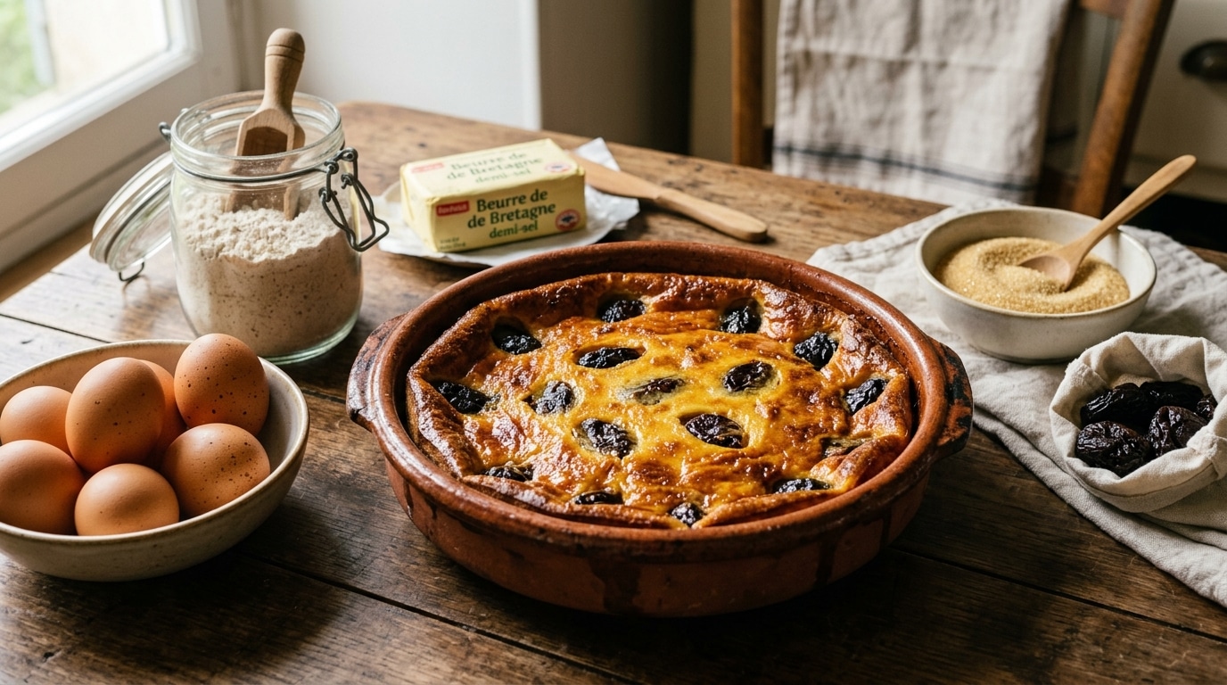 découvrez la recette authentique du far breton nature, sans pruneaux, une spécialité traditionnelle de bretagne à savourer en famille.