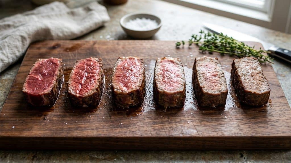 Filet de bœuf : toutes les cuissons de bleu à bien cuit
