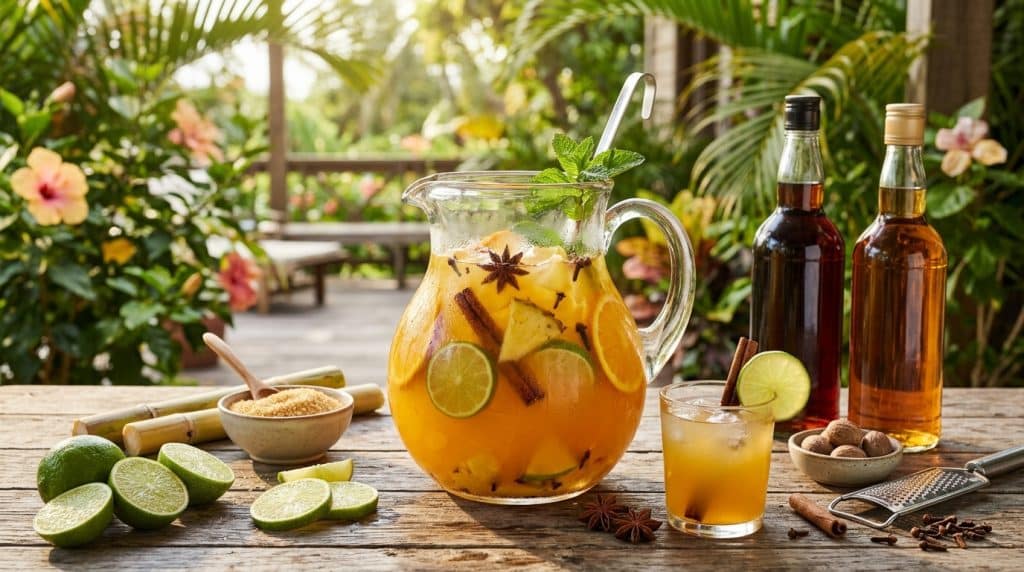 Punch antillais maison : les proportions qui font la différence