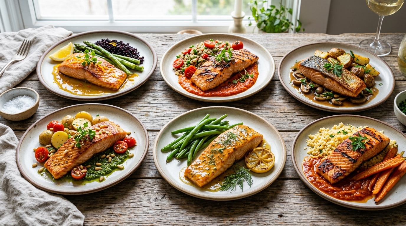 découvrez 6 recettes originales de saumon en sauce pour varier les plaisirs au-delà de la traditionnelle crème à l'aneth.