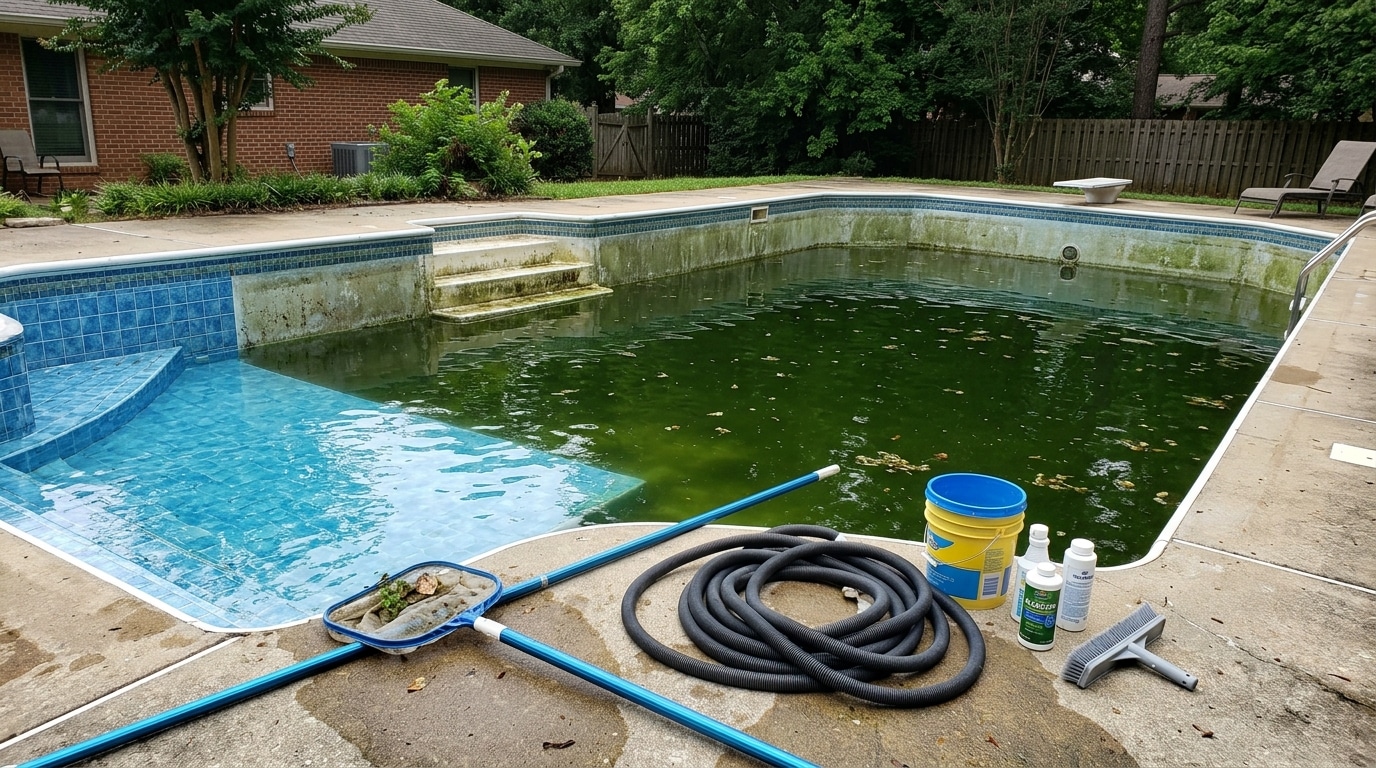 découvrez si le produit miracle pour éliminer l'eau verte dans votre piscine existe vraiment et comment retrouver une eau claire facilement.