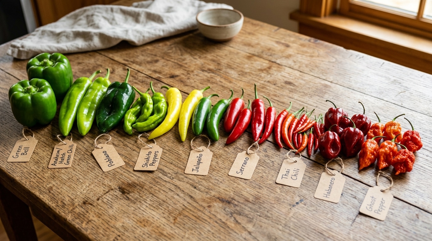 découvrez l'échelle de scoville expliquée simplement avec des exemples de piments courants pour mieux comprendre leur intensité et piquant.