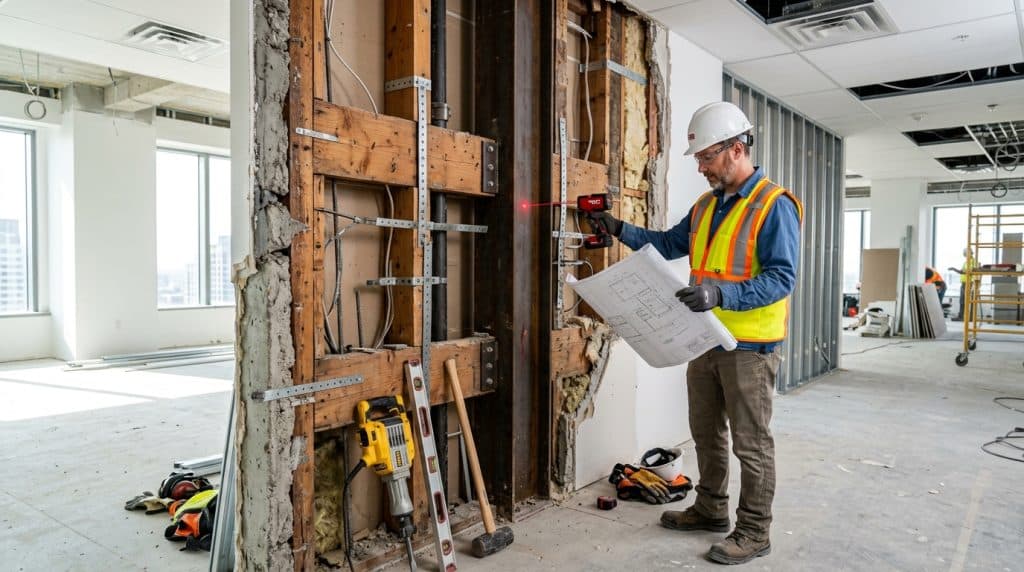 Mur de refend : comment savoir si on peut l&rsquo;abattre avant de tout casser