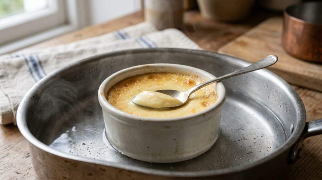 Œufs au lait maison : texture crémeuse assurée au bain-marie