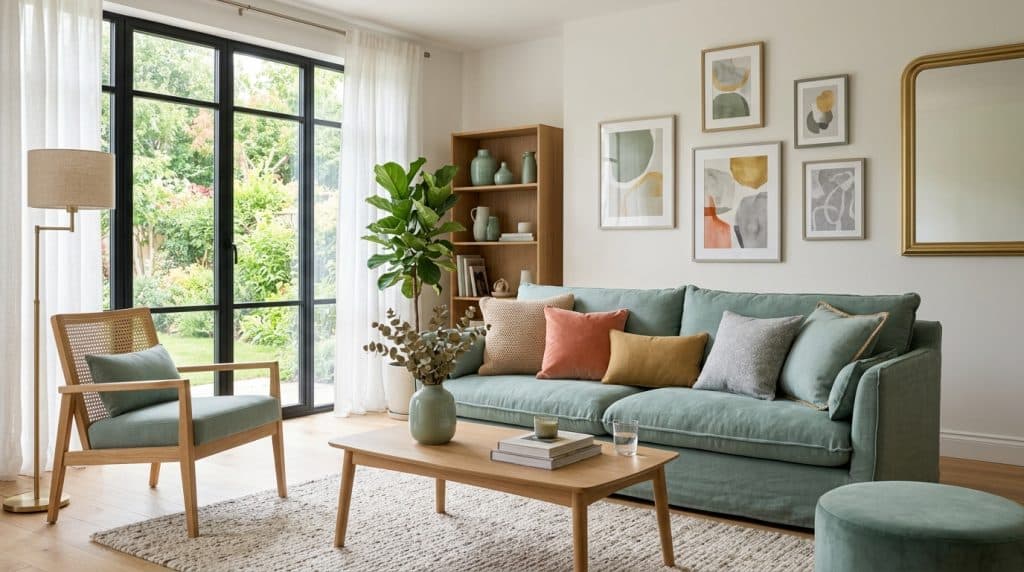 Vert d&rsquo;eau en déco : les couleurs qui s&rsquo;accordent vraiment bien