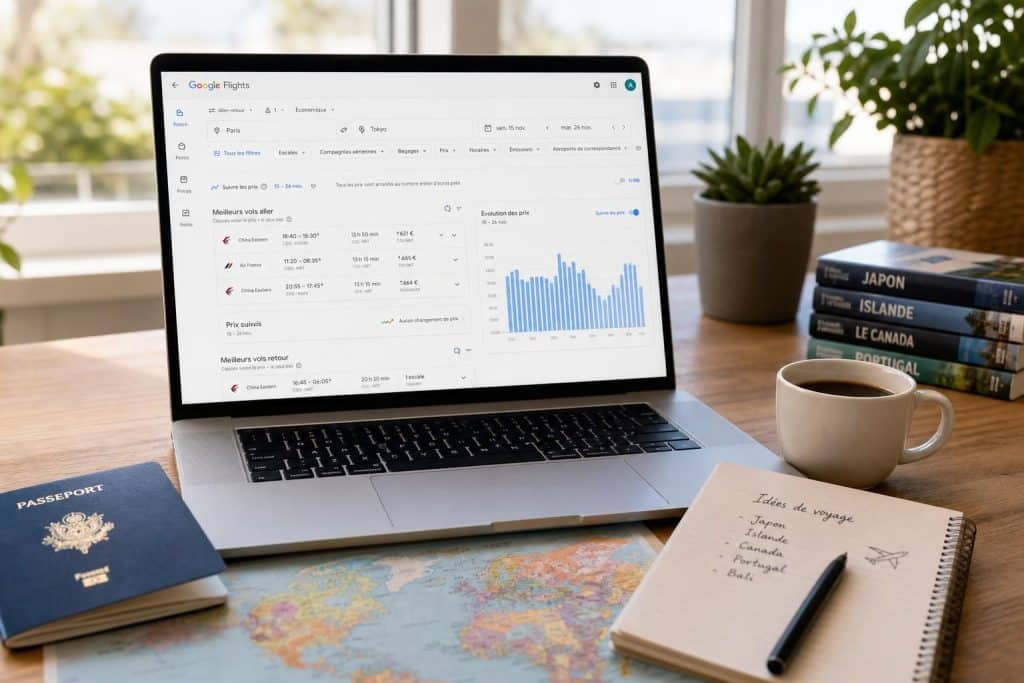 Google Flights : comment trouver les vols les moins chers avec cet outil