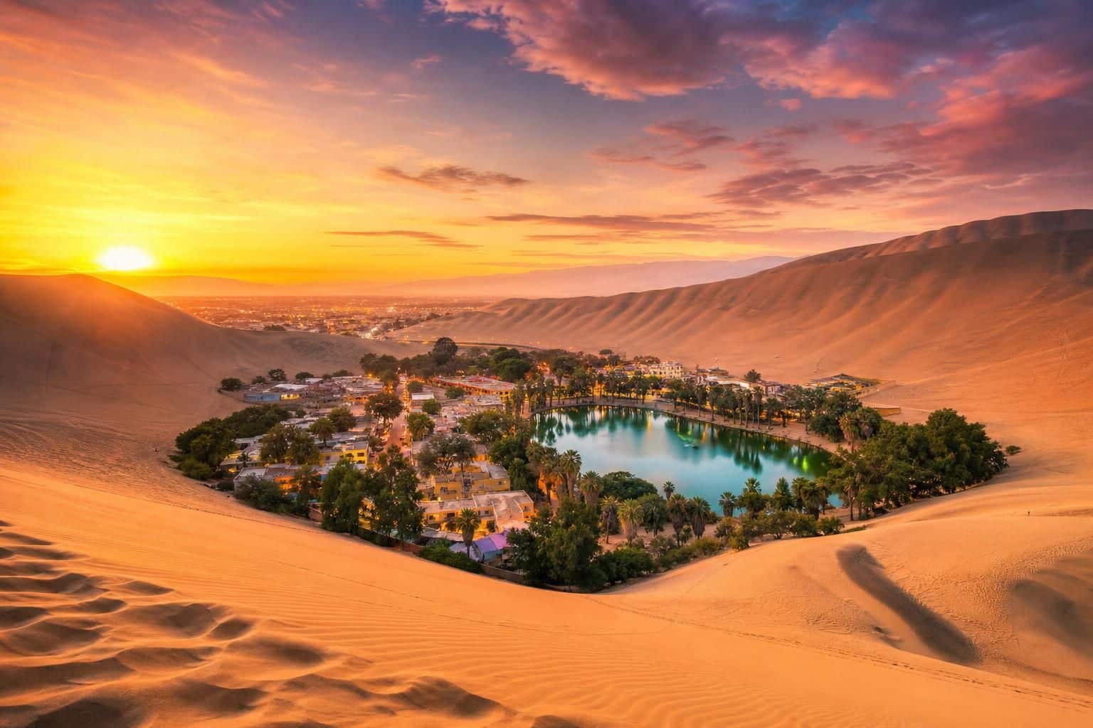 découvrez huacachina, l'oasis de sable emblématique du pérou, et explorez son mystère entre mythe et réalité au cœur du désert.