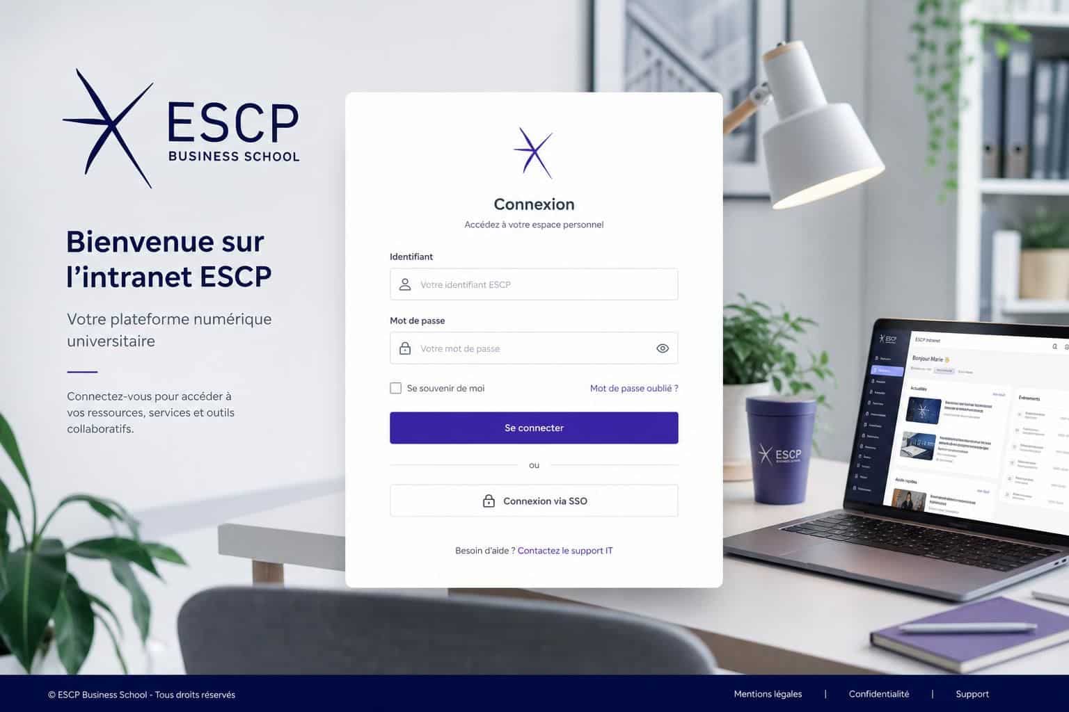 découvrez comment accéder à l'intranet escp, explorez les outils disponibles et suivez notre guide complet destiné aux étudiants pour une expérience optimale.