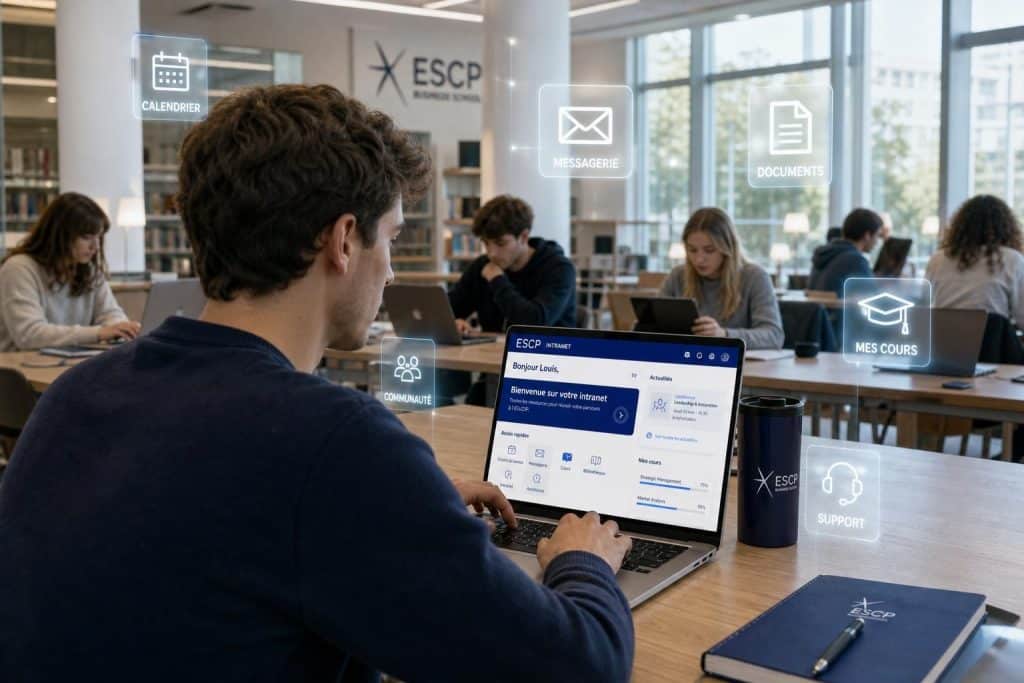 Intranet ESCP : accès, outils disponibles et guide pour les étudiants