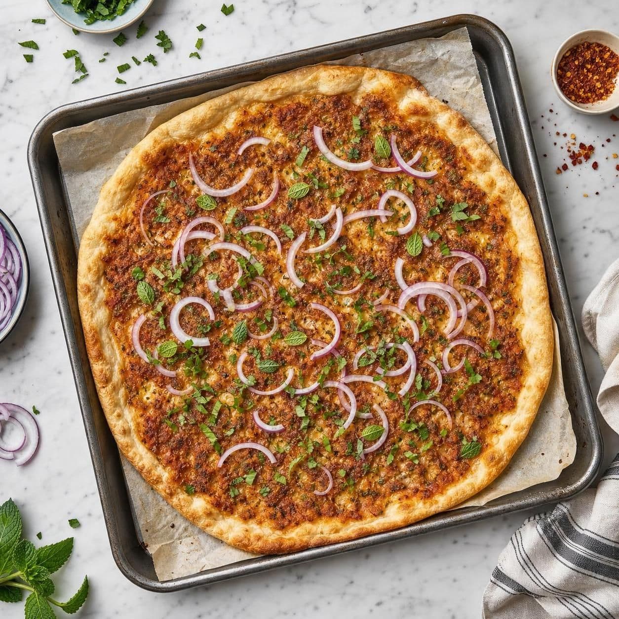 découvrez la lajma, une délicieuse galette de viande balkanique, riche en saveurs traditionnelles, qui mérite d'être mieux connue et appréciée en france.