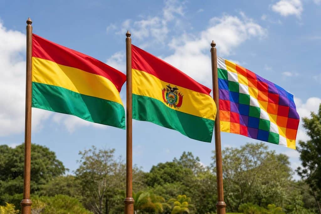 Le drapeau bolivien a trois versions officielles : laquelle est la bonne ?