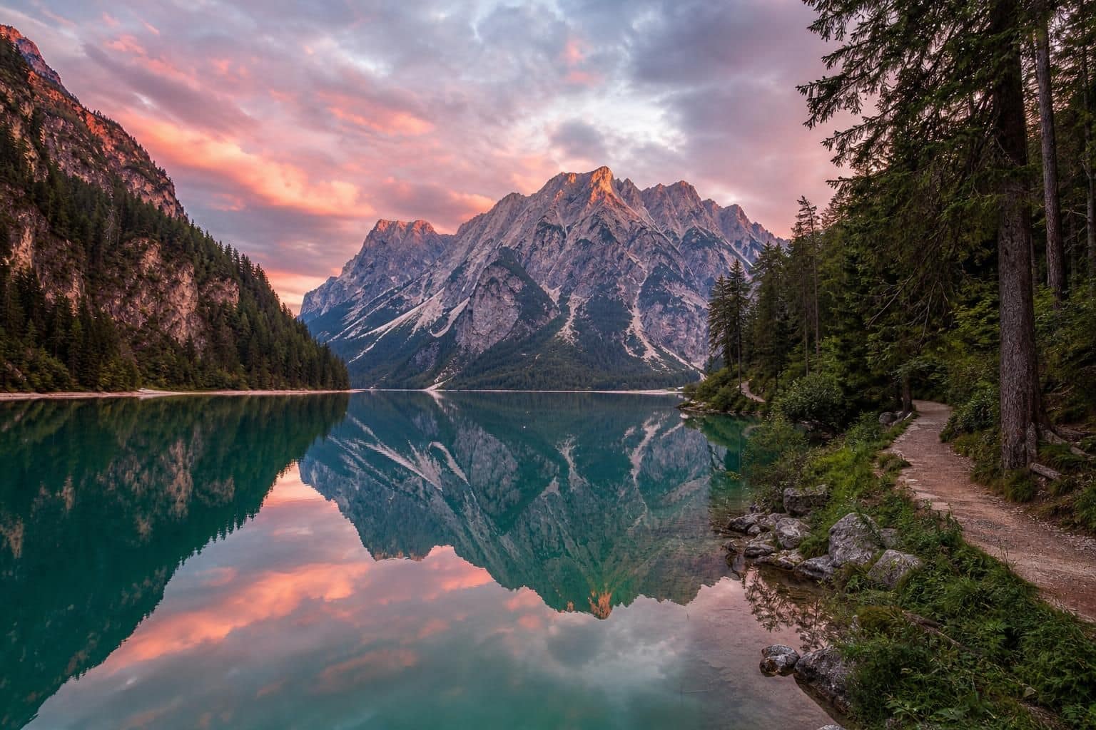découvrez comment visiter le lac de braies dans les dolomites en évitant la foule et profitez d'un paysage de rêve en toute sérénité.