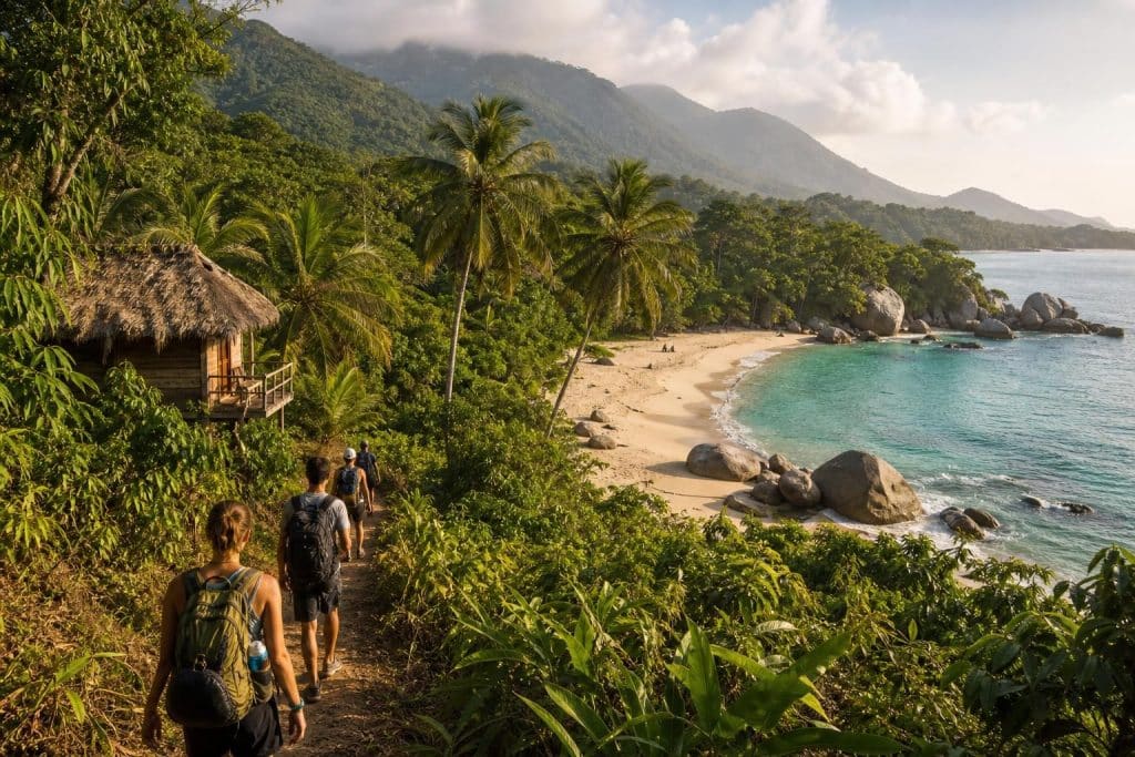 Le parc Tayrona en Colombie : comment y accéder, où dormir et ce qu&rsquo;on ne dit pas