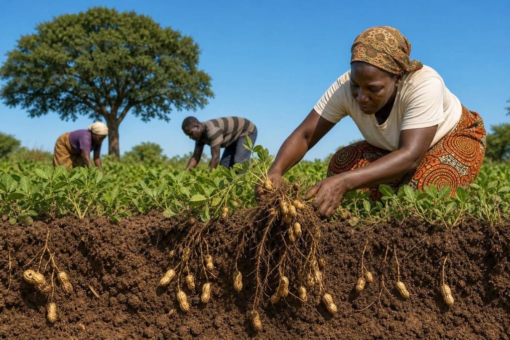 Les cacahuètes ne poussent pas dans les arbres : où et comment, vraiment ?