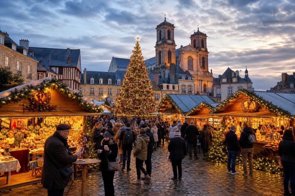 Marché de Noël de Rennes 2026 : dates, village et ce qui le distingue