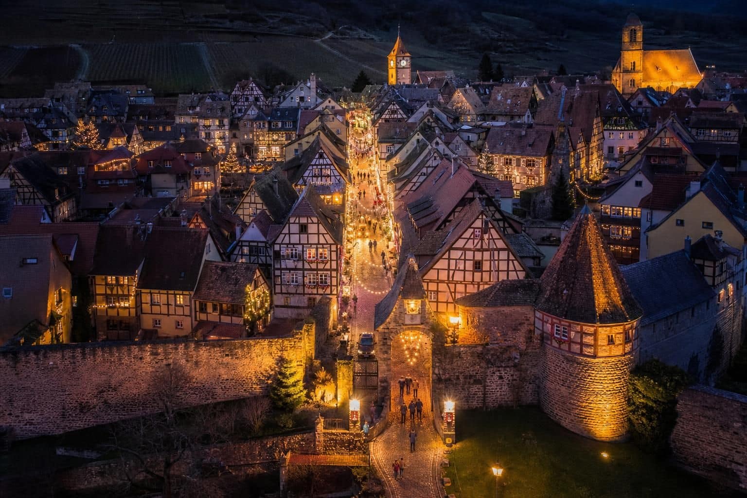 découvrez noël à riquewihr, le marché de noël alsacien le plus photogénique de france, entre traditions, décorations féeriques et ambiance chaleureuse.