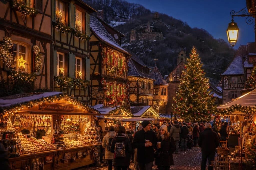 Noël à Riquewihr : le marché alsacien le plus photogénique de France