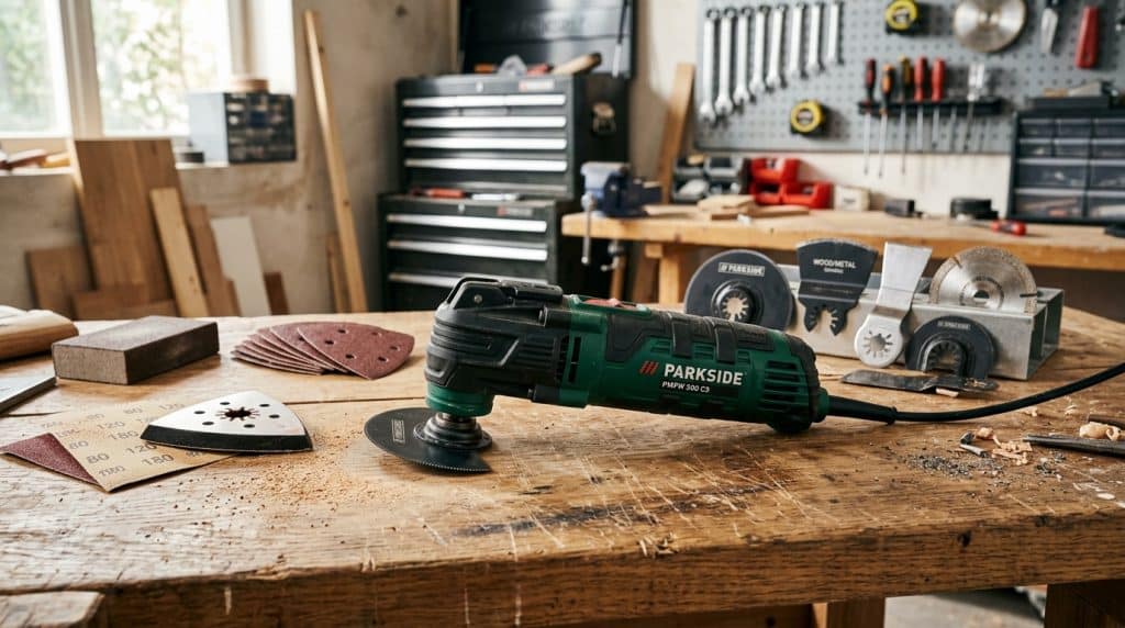 Outil multifonction Parkside : ce qu&rsquo;il fait bien et ses limites face aux grandes marques