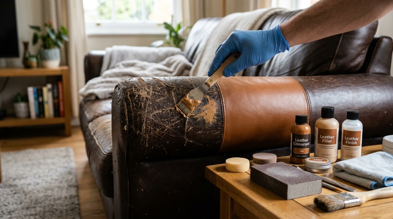 découvrez comment réparer un canapé en cuir abîmé avec les meilleurs kits disponibles et évitez les produits inefficaces grâce à nos conseils d'experts.