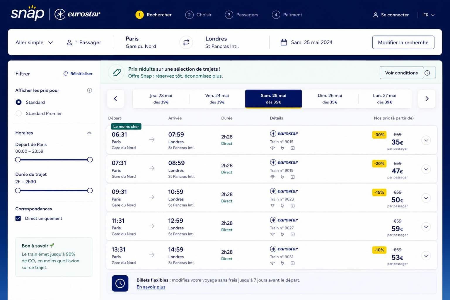 découvrez comment fonctionne snap eurostar, ses avantages et s'il vaut mieux opter pour ces billets par rapport aux billets classiques.
