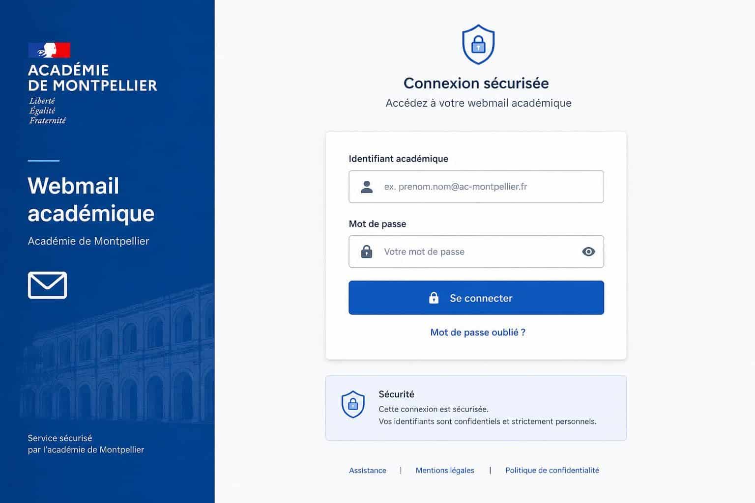 accédez facilement à votre messagerie professionnelle via le webmail académique de montpellier. connectez-vous rapidement pour gérer vos emails liés à votre activité dans l'académie.