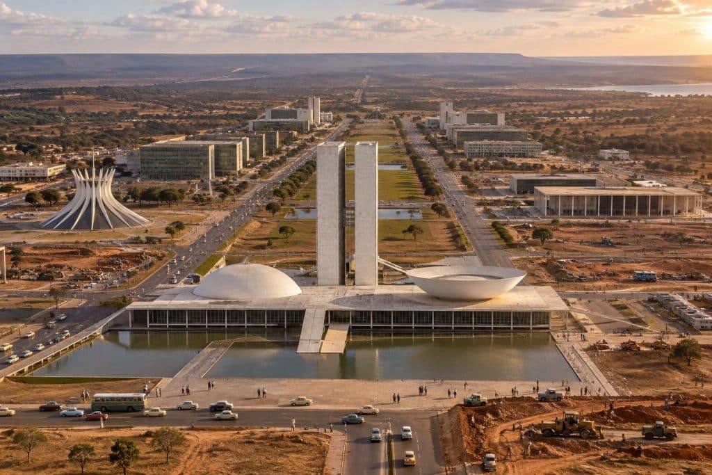 Brasília est la capitale du Brésil (et non Rio) : pourquoi ce choix en 1960 ?