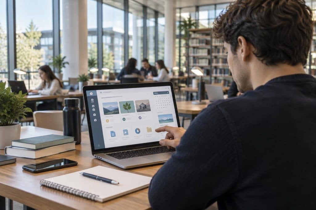 Brightspace EM Lyon : connexion, navigation et ressources disponibles