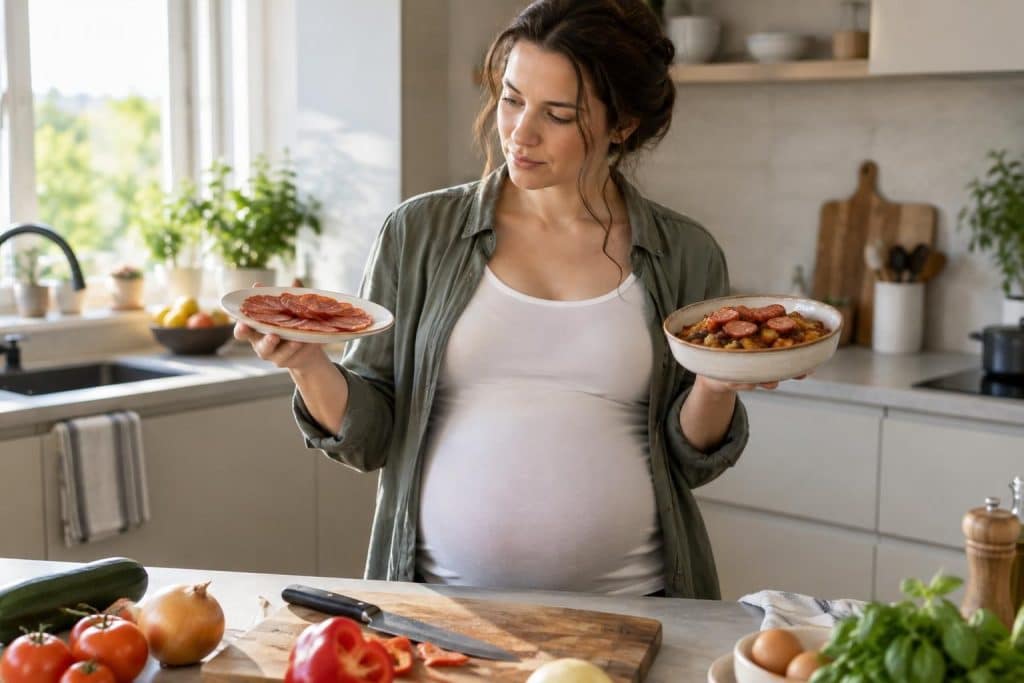 Chorizo pendant la grossesse : risque réel ou précaution exagérée ?