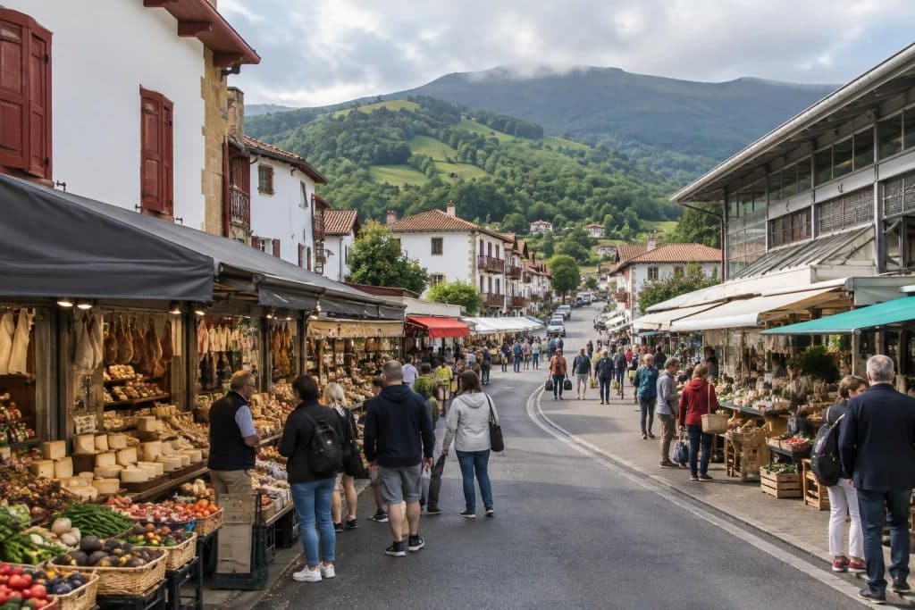 découvrez dancharia, le marché franco-espagnol à la frontière basque : commerces, bonnes affaires et ambiance unique entre france et espagne.
