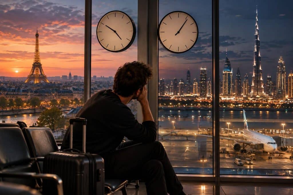 Décalage horaire Dubaï : combien d&rsquo;heures de différence avec Paris ?