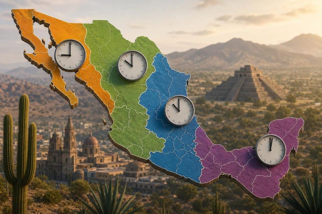 Décalage horaire Mexique : plusieurs fuseaux et une confusion fréquente